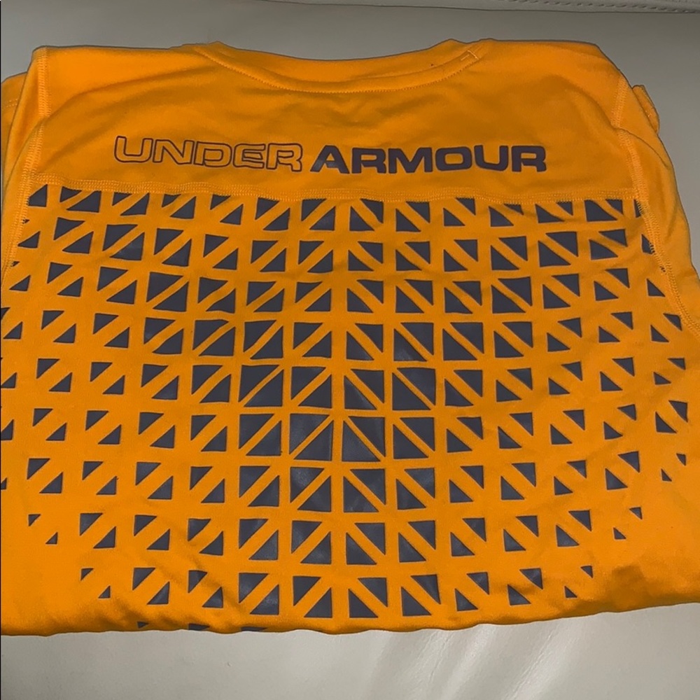 Boys Under Armour Fitted Compression L/S Top